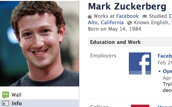 facebook login page secret_28. mark zuckerberg facebook page.